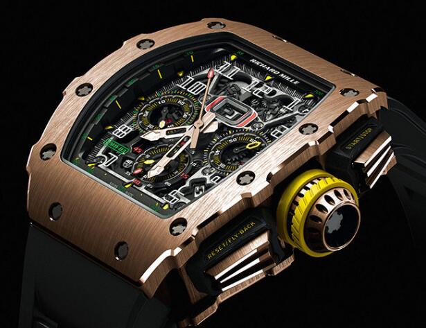 Richard Mille Replica Watch RM 11-03 Gold RM 011 AUTOMATIC FLYBACK CHRONOGRAPH